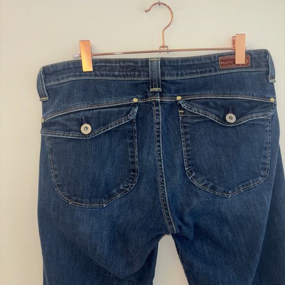 Pilcro Blue Flare & Wide Leg Jeans - Picture 7 of 15